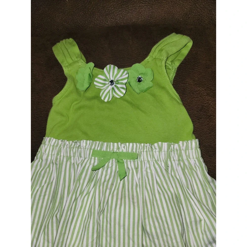 Gymboree sea‎ splash green dress size 3